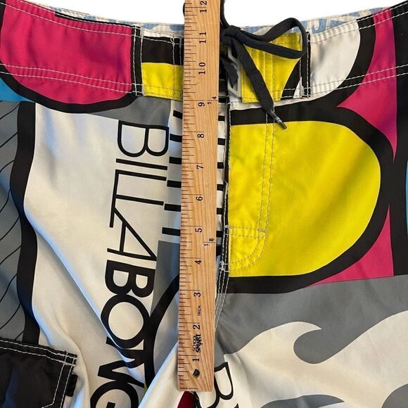 Billabong Mens Boardshorts Summer Abstract Multicolour Print Size 32 - Picture 5 of 7